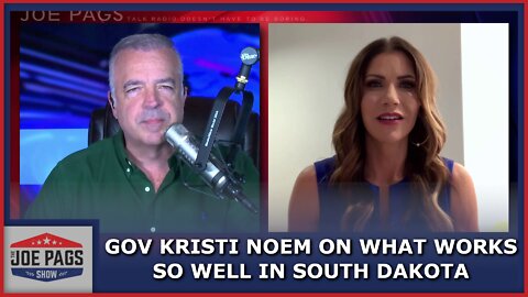 South Dakota Gets It Right -- Gov Kristi Noem Explains Why