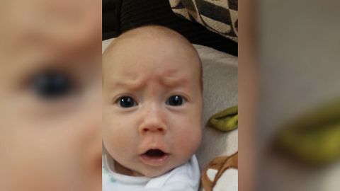 Adorable Baby Masters The Art Of Funny Faces