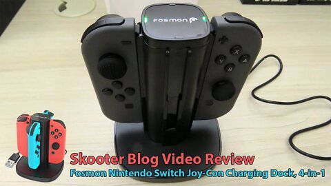 [Review] Fosmon Nintendo Switch Joy-Con Charging Dock 4-in-1