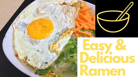 EZ Ramen - A Cheap, Quick and Delicious Recipe in Under 10 mins!
