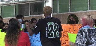 Students protest over CCSD's graduation dress code