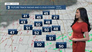 Strong Winds Continue Friday