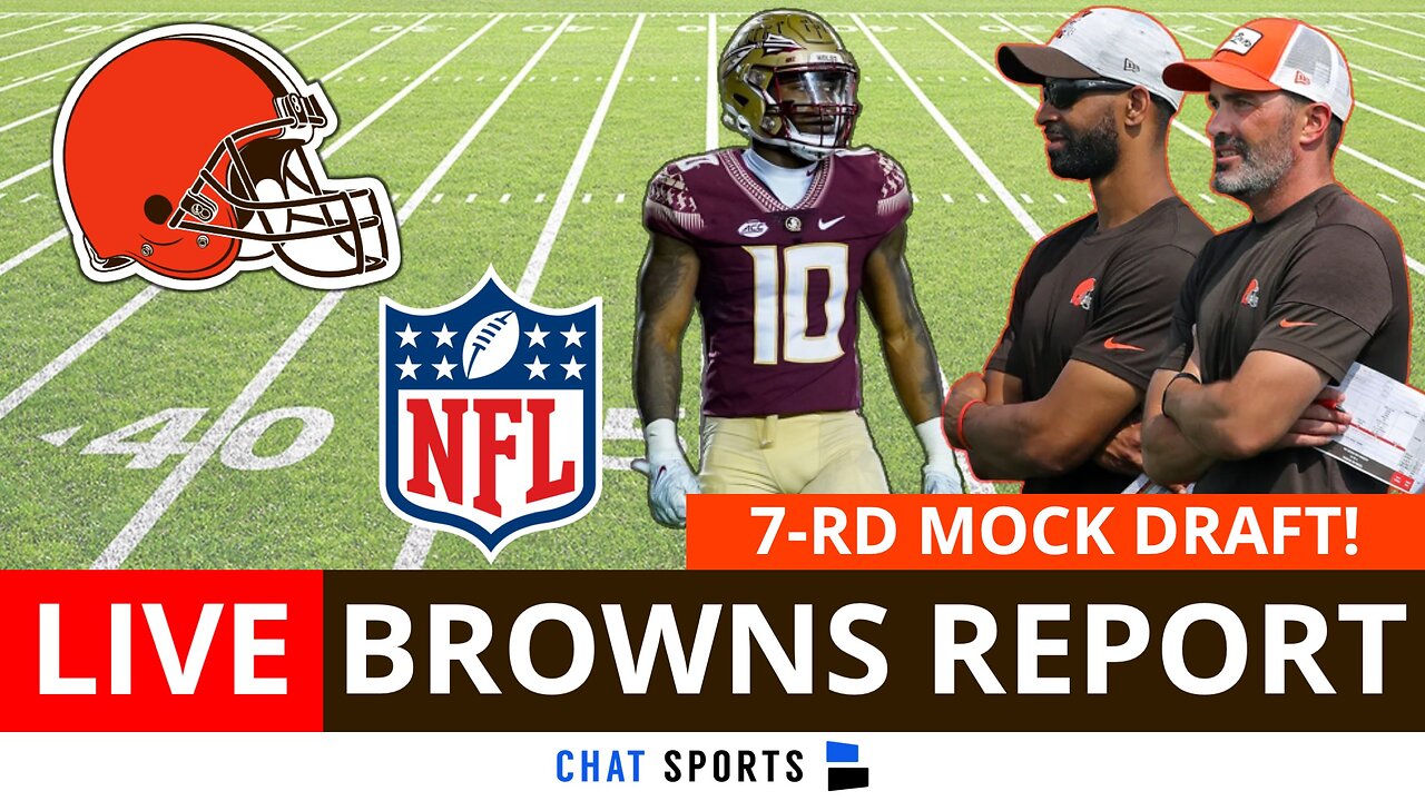 LIVE Cleveland Browns Report: 2023 NFL Mock Draft