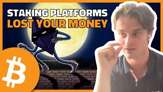 Crypto Staking Platforms Lost Clients Money | BM PRO
