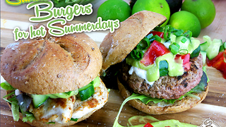 Deliciously light and fresh Summer burger recipes