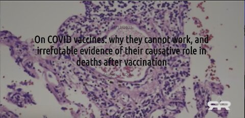 Conclusive Evidence: Covid Vaxs are killing people