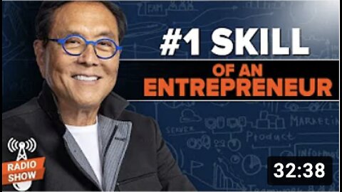 #1 Skill of an Entrepreneur - Robert Kiyosaki, @Blair Singer