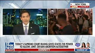 Sen Rubio: Liberal Media Makes You Think Abortion Has Been Banned, It's Not