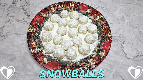 Snowballs | Tasty & Simple CHRISTMAS Snack Recipe TUTORIAL