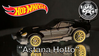 "Astana Hotto" in Black - Model by Hot Wheels