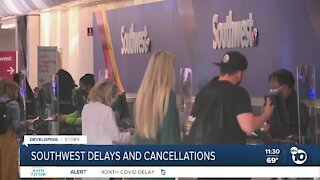 More delays, cancellations for Southwest Airlines