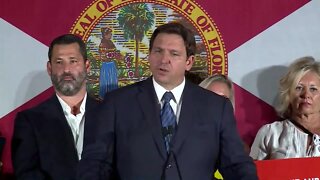 Florida Gov. Ron DeSantis speaks in Hialeah