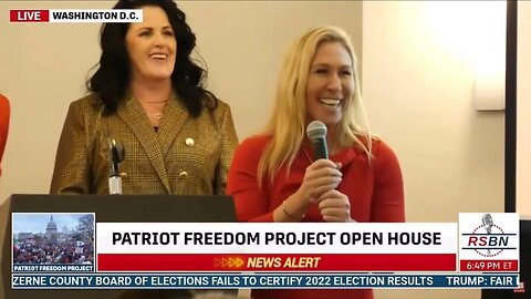 Congresswoman Marjorie Taylor Greene Delivers Remarks at the Patriot Freedom Project
