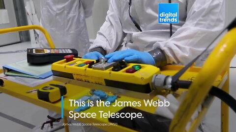 See the mighty James Webb Space Telescope being unboxed in a cleanroom