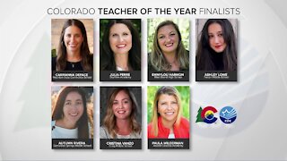 Colorado Department of Education announcing finalists for Teacher of the Year
