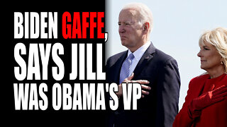 Biden Gaffe, Says Jill Biden was Obama's VP