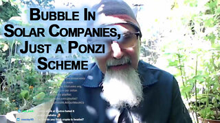 Bubble In Solar Companies, Just a Ponzi Scheme: Laundering Money through Wall Street [ASMR]