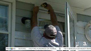 Elderly Omaha woman treated to free home repairs