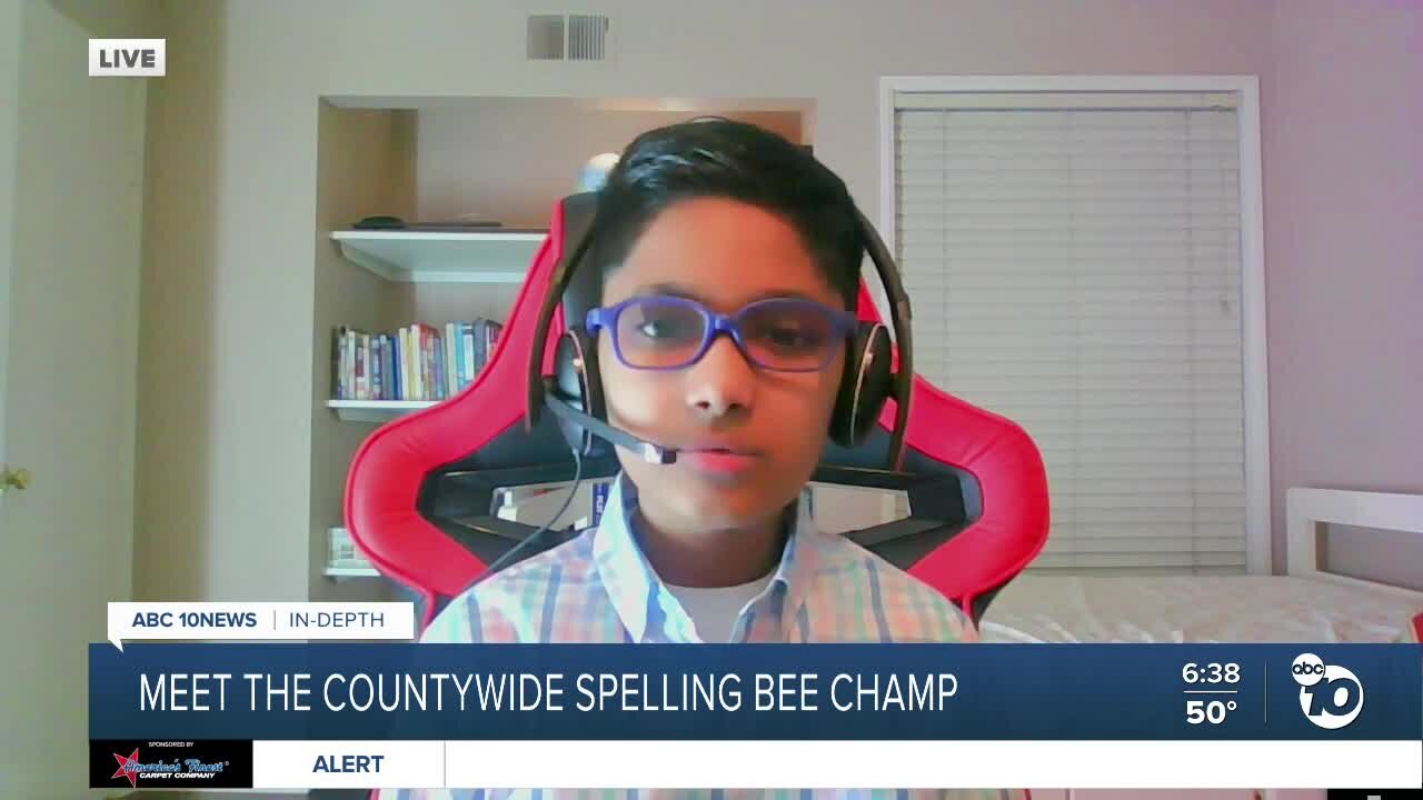 Meet the San Diego Countywide Spelling Bee champion