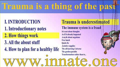 #8 It is real! — Trauma is a thing of the past - Trauma is underestimated