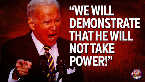Biden Threats Taking Shape: Marxist Machine to take out anyone who is in the way!!