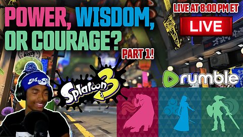 Power, Wisdom, OR COURAGE? - Splatoon 3 Splatfest Prelude, RUMBLE EXCLUSIVE!