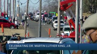 Hundreds gathered for Muskogee's MLK parade and events