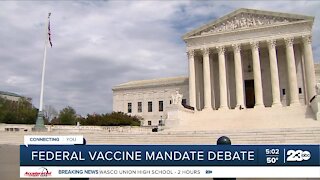 Federal vaccine mandate debate reaches Supreme Court
