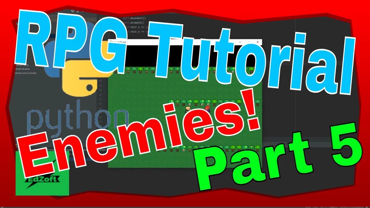 Pygame Rpg Tutorial Part 5 Python 2022 Creating Enemies And Animations 4734