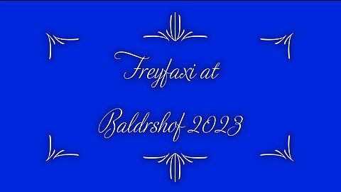 Freyfaxi at Baldrshof 2023