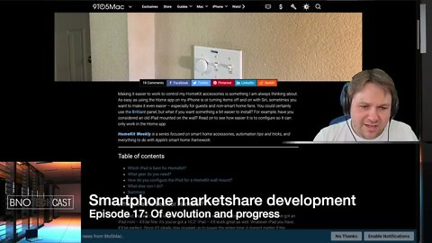 Smartphone marketshare development