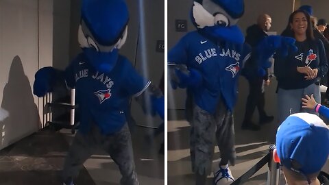 Blue Jays Mascot Shows Off His Best TikTok Dance Moves