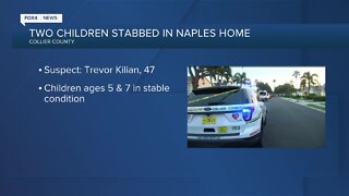 2 children stabbed in home; man charged with child abuse, attempted murder