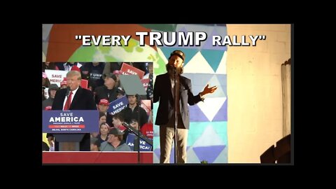 BEST Impression of every TRUMP rally! So GREAT!