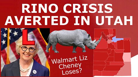RINO CRISIS AVERTED! - Utah's Liz Cheney LOSES Congressional Primary Despite Early Lead