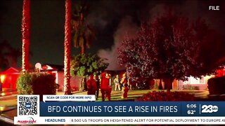 BFD continues to see a rise in fire