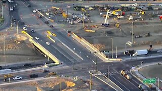 Central 70 Project work: Steele Street closure