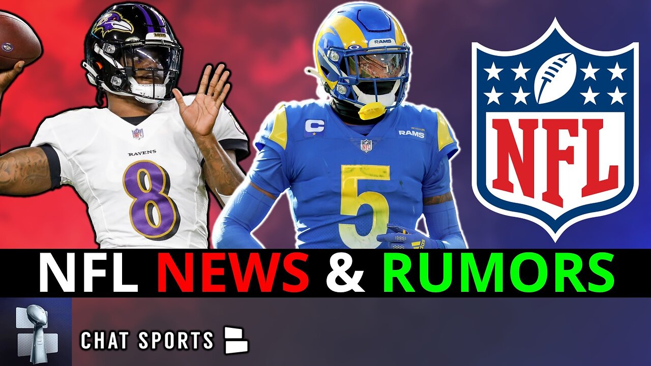 NFL Rumors & News: Jalen Ramsey Trade? Lamar Jackson Latest? And NFL Head  Coach Tracker