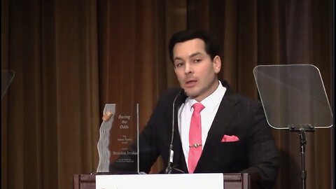 Brandon Straka Receives Annie Taylor Award for Courage from the David Horowitz Freedom Center