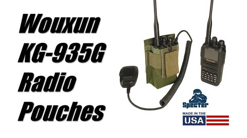 Wouxun KG-935G Radio Pouches