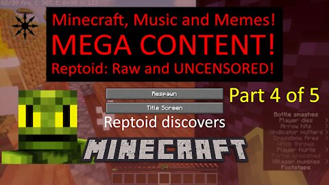 RDM - Minecraft, Music and Memes. MEGA CONTENT! - Part 4 of 5.