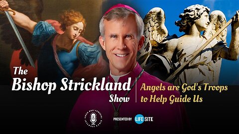 Bp. Strickland invites priest to discuss the importance of angels in the lives of Catholics