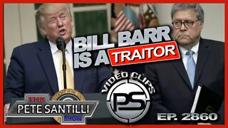 BILL BARR "I WAS SURPRISED TRUMP DIDN'T LOSE THE 2020 ELECTION BY MORE VOTES