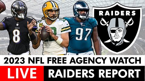 Las Vegas Raiders 2023 NFL Free Agency Tracker LIVE