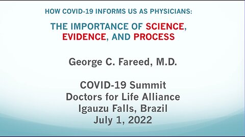 How COVID-19 Informs us as Physicians: The Importance of Science, Evidence, and Process