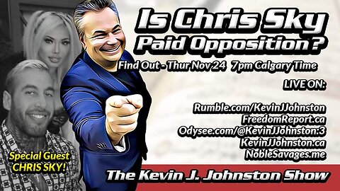 The Krevin J. Johnston Show Special Guest Chris Sky