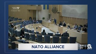 Sweden joins Finland in asking for NATO membership