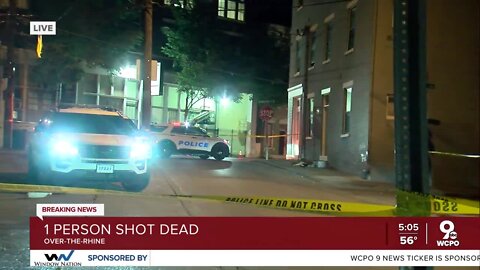 1 person shot, killed in Over-the-Rhine