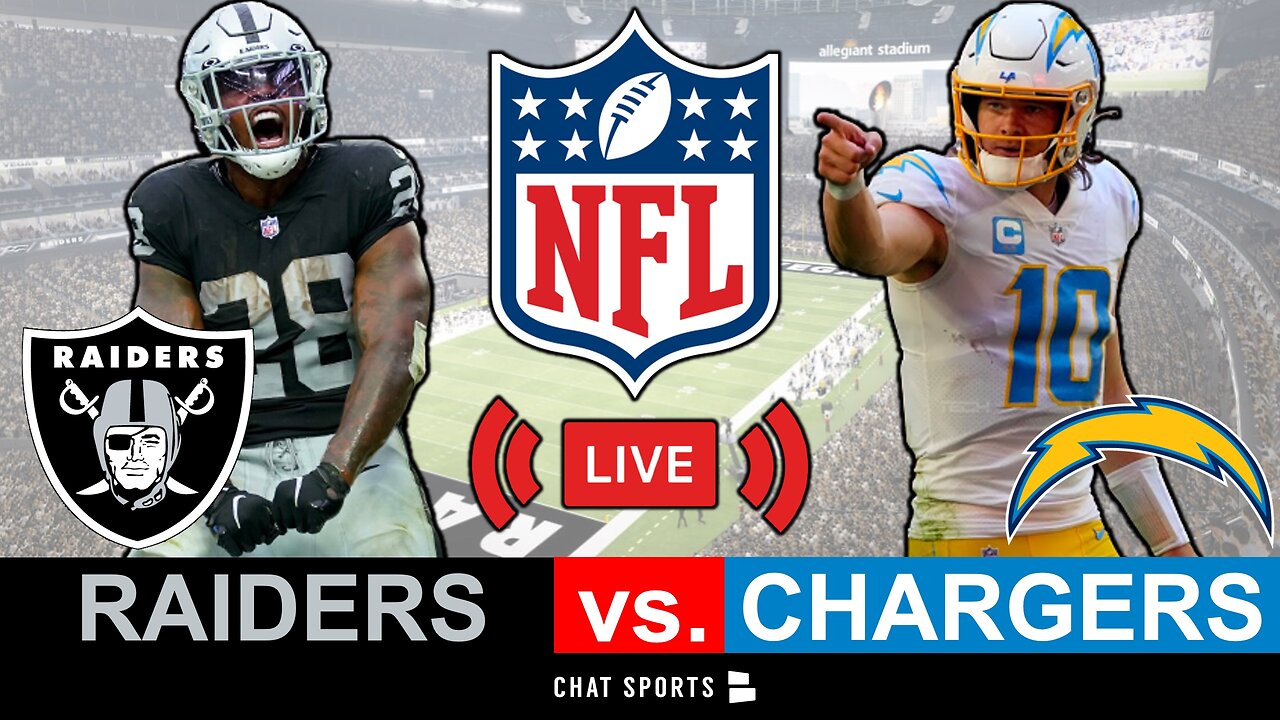LIVE Raiders vs. Chargers Watch Party