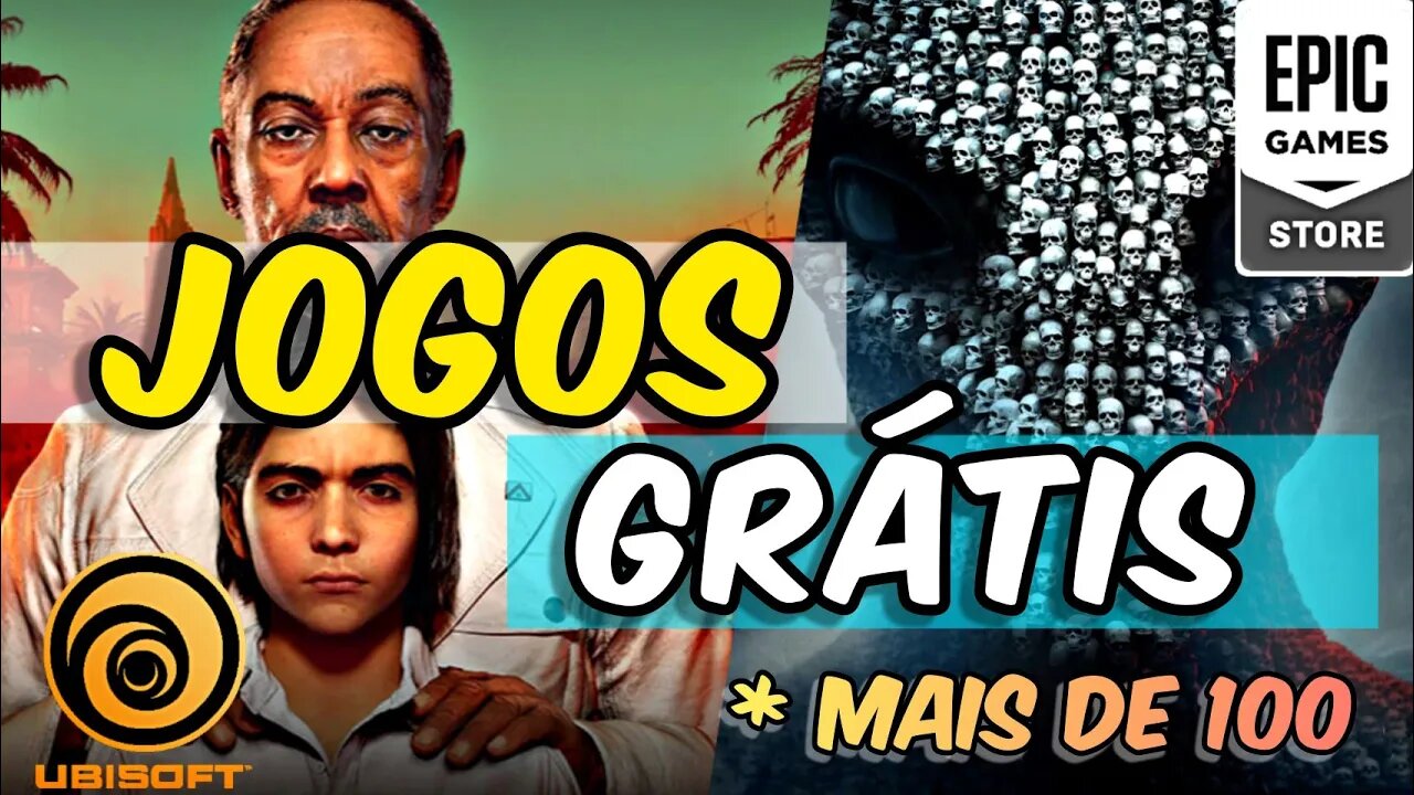 JOGOS GRÁTIS NA EPIC GAMES e UBISOFT+